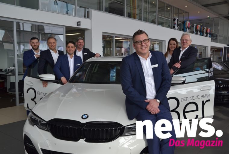 Premiere von den neuen BMW 3er, Z4 und 8er Cabrio im Autohaus B & K in Bad Oeynhausen am 9.3. Fotos Ernstmeyer